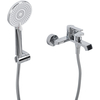 BelBagno AURORA-VASM-CRM AURORA Смеситель для ванны и душа в комплекте с ручным душем, шлангом и держателем, хром AURORA-VASM-CRM
