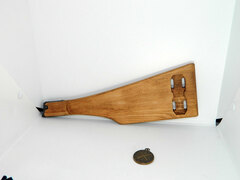 Leather holster for Luger P08 long