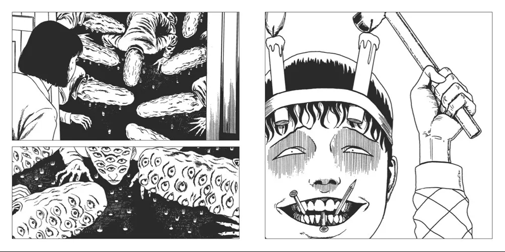 Junji Ito Collection A Horror Coloring Book купить по выгодной цене