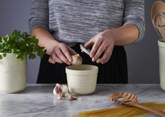 Емкость для чеснока с теркой innovative kitchen