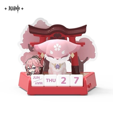 Фигурка - календарь Genshin Impact: Sound-Emitting Ornament - Yae Miko