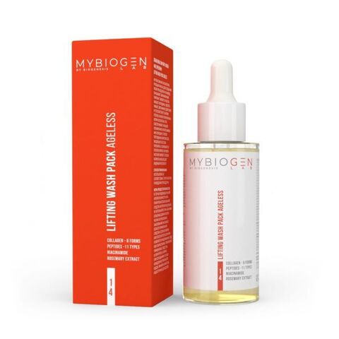MYBIOGEN Смываемая лифтинг-маска Ageless «Вне времени», 50 мл | LIFTING WASH PACK AGELESS
