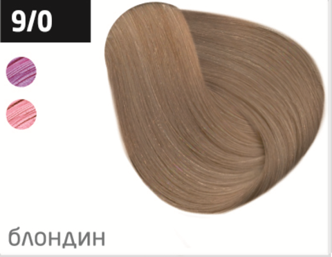 OLLIN silk touch 9/0 блондин натуральный 60мл безаммиачный стойкий краситель для волос