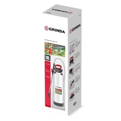 GRINDA TS-10, 10 л, широкая горловина, устойчивое днище, переносной опрыскиватель (8-425119)