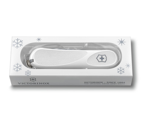 Нож складной Victorinox Evolution White Christmas SE 2016, 85 mm, 13 функций (2.3803.C77)