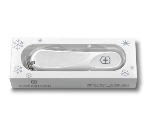 Нож складной Victorinox Evolution White Christmas SE 2016, 85 mm, 13 функций (2.3803.C77)