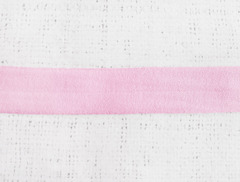 Резинка бельевая (окантовочная) матовая, ш. 2,5 см, светло-розовый