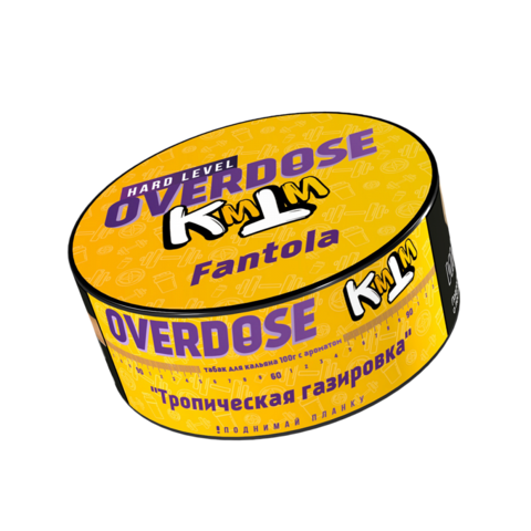 Табак Overdose Fantola (тропическая газировка со вкусом баблгам)  100г