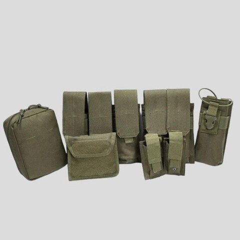 ТАКТИЧЕСКИЙ РАЗГРУЗОЧНЫЙ ЖИЛЕТ «5 / пять карманов» с подсумками Tactical Molle Plate Carrier для съемных бронепластин в наличии на нашем складе в трёх расцветках: