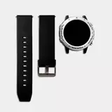 Ремешок для Dr. Hofner DH50 силиконовый, чёрный