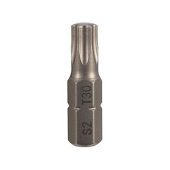 Бита T30 х25мм TORX S2 1шт SGS 6325-T30