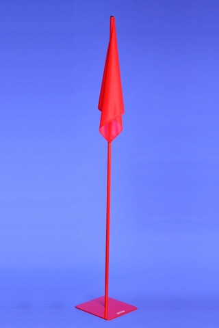 Красный флаг с основанием Polanik BFR-S0324