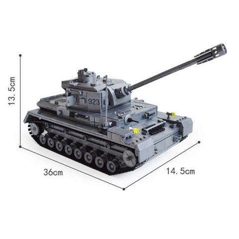 Конструктор Немецкий Танк - Pz IV