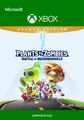Plants vs. Zombies: Битва за Нейборвиль Deluxe Edition (Xbox One/Series S/X, интерфейс и субтитры на русском языке) [Цифровой код доступа]