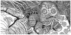 Junji Ito Collection: A Horror Coloring Book