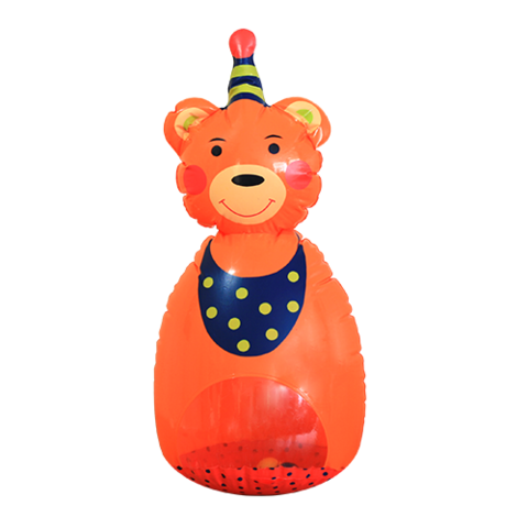 Игрушка надувная "Мишутка-Неваляш’КА", 6+ мес., пвх (стандарт)