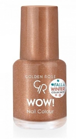 Golden Rose Лак  WOW! Nail Color тон 309  6мл  FALL&WINTER COLLECTION
