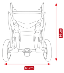 Детская коляска Camarelo PIRO 2 в 1 (PR-6)