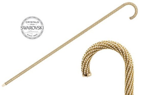 Трость мужская Pasotti Luxury Swarovski® Cane, Италия.