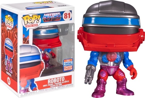 Фигурка Funko POP! Masters of the Universe: Roboto (Funkon 2021 Exc) (81)