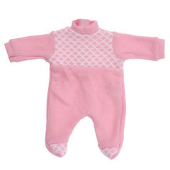 Munecas Antonio Juan Одежда для кукол и пупсов 25 - 29 см, конверт розовый, боди-комбинезон, шапка (91026-19)