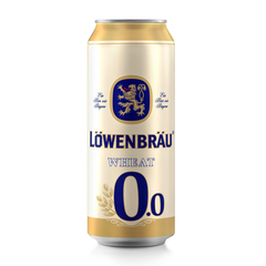 Пиво безалкогольное Lowenbrau Пшеничное нефильтрованное 0,45л ж/б. шт