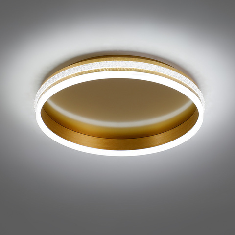Потолочный светодиодный светильник Feron AL5880 80W 3000-6500K золото