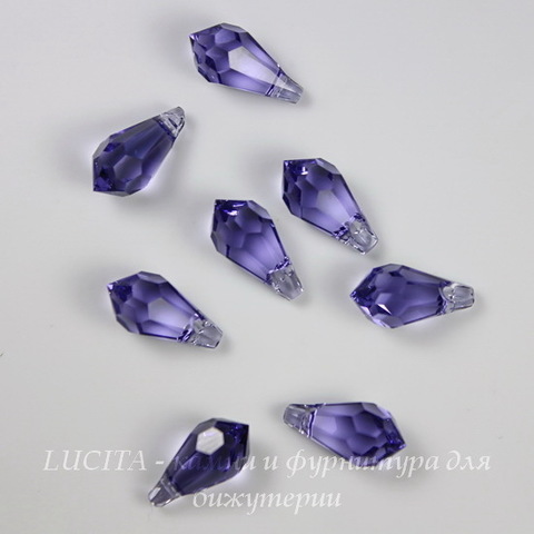 6000 Подвеска Сваровски Drop Tanzanite (11х5,5 мм)