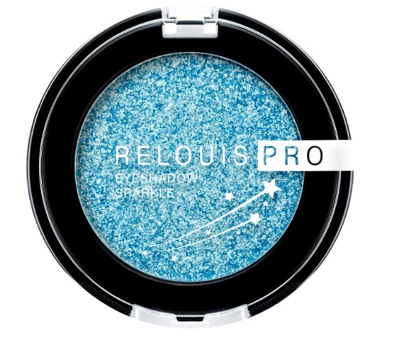 RELOUIS Тени "Pro Eyeshadow Sparkle" тон 05 Mermaid tail