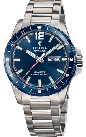 Часы мужские Festina F20698/2 Titanium