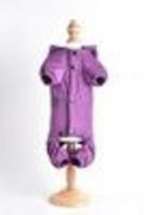 Royal Dog Дождевик флисовый со стразами фуксия размер L