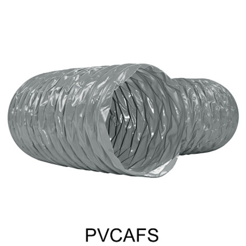 Воздуховод гибкий неизолирированный Ровен PVCAFS.M 127мм х 6м ПВХ