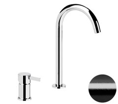 Remer Metrica MC57LCFP Смеситель для раковины, черный брашированный хром фото