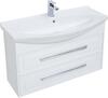 Aquanet 252671 Компл.1 - Тумба Остин 105 цв.белый глянец (Стиль) (252671)