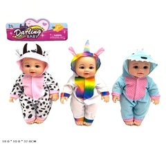 Кукла в пакете 32 см 117