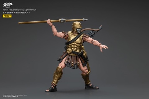Фигурка Легионер Легкой Пехоты II масштаб 1/18 Roman Republic JoyToy