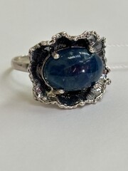 Венга (кольцо из серебра)