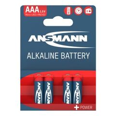 Батарейка Red ААА/ANSMANN 1.5V - 4 шт
