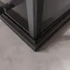 Cezares LINER-A-1-90-C-NERO-L LINER-A-1-90-C-NERO-L Душевой уголок