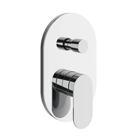 Ravak X070454 Смеситель скрытого монтажа CR II 065.00CR II.O2 ХРОМ (2 вывода) + нужен RB 070.50 (X070052)