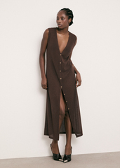 Кардиган SAINT-TROPEZ, шоколадный