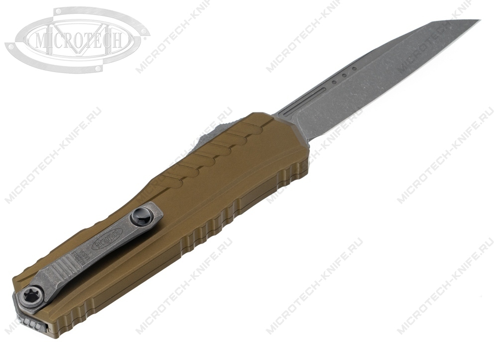 Нож Microtech Cypher II 1241-10APOD Apocalyptic Green - фотография 