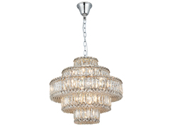 Подвесная люстра Newport VALENCIA 8459+6/C chrome, М0066728