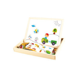 Магнитная доска"База Игрушек"двухсторонняя