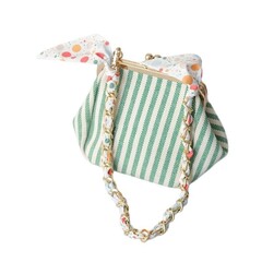 Ручка из цепочки(золото) с платком S-39