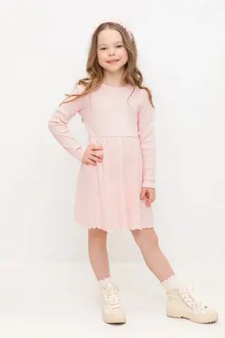 платье  для девочки  КР 5920/розовый кварц к532