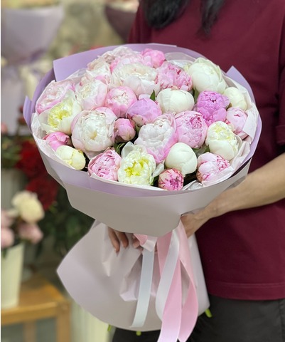 26 peonies