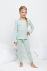 пижама  для девочки  К 1588/голубая дымка