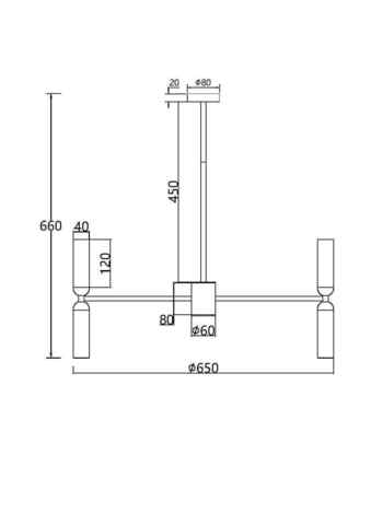 Подвесная люстра Maytoni Memory MOD177PL-12G