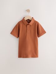 Поло для мальчика Next E98-659, Кирпичный